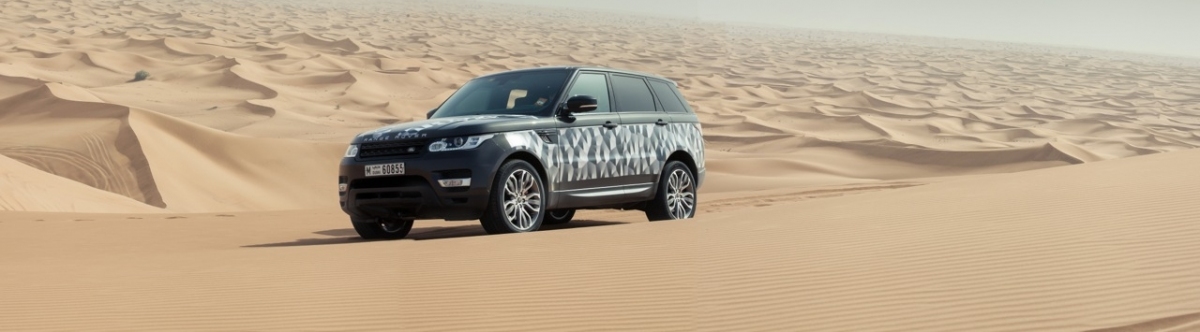 All New Range Rover Sport | Hot Weather Testing | Dubai (Land Rover MENA)  [flickr.com]  CC BY 
License Information available under 'Proof of Image Sources'