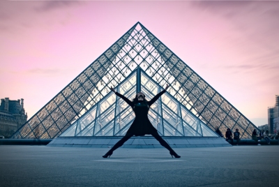 Geometry: dancer and pyramid (Gael Varoquaux)  [flickr.com]  CC BY 
License Information available under 'Proof of Image Sources'