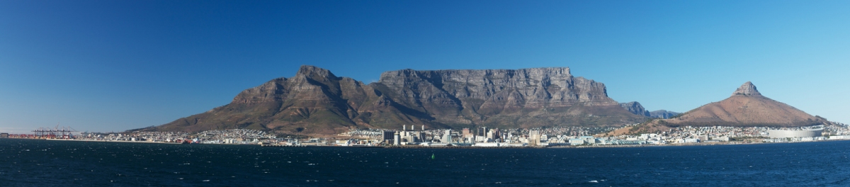 table mountain Panorama, Capetown (Brian Gratwicke)  [flickr.com]  CC BY 
License Information available under 'Proof of Image Sources'